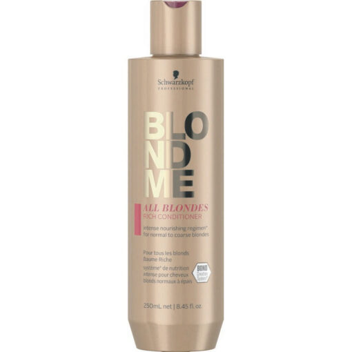Schwarzkopf Blondme Rich Conditioner - All Blondes 250ml