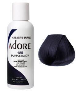 Adore Semi Permanent Color Purple Black #125