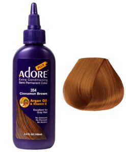 Adore Plus Semi Permanent Color Cinnamon Brown #354