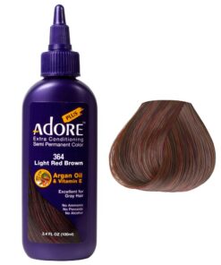 Adore Plus Semi Permanent Color Light Red Brown #364