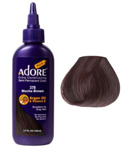 Adore Plus Semi Permanent Color Mocha Brown #378