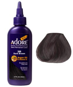 Adore Plus Semi Permanent Color Dark Brown #388