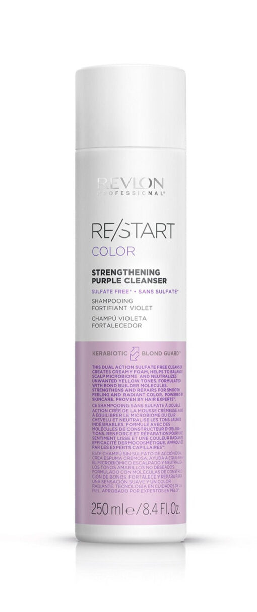 REVLON RE/START STRENGTHENING PURPLE CLEANSER 250 ml