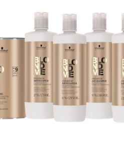 Schwarzkopf Blondme Bond Enforcing Premium Lightener 9+ Bleach 450g plus 4 developers