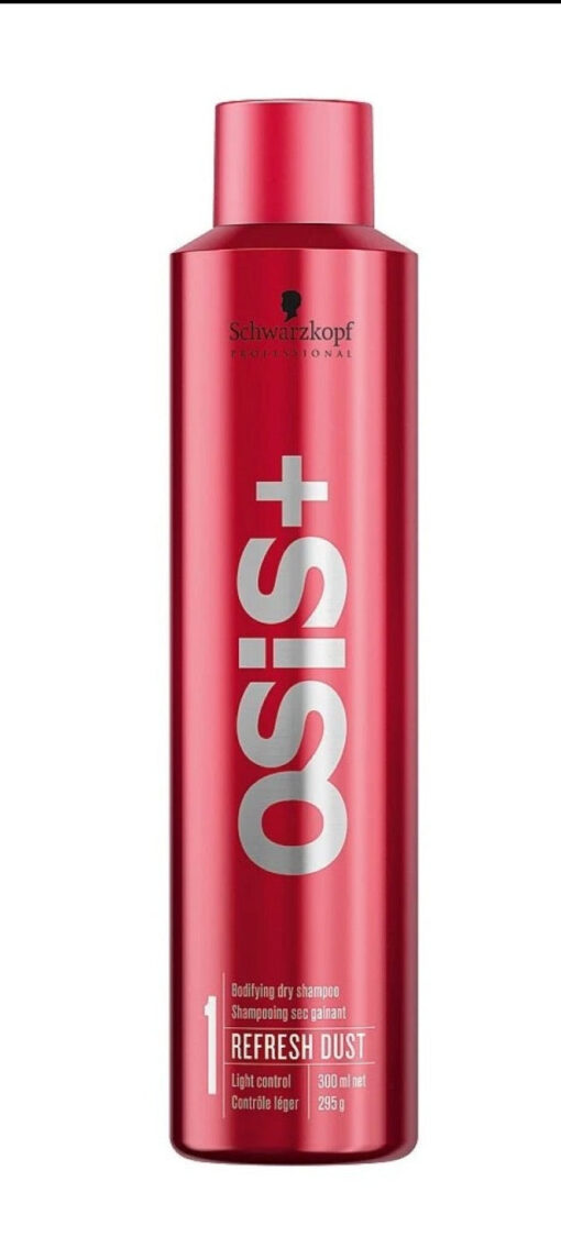Schwarzkopf Osis+ Refresh Dust - Bodifying Light Texture Dry Shampoo 300ml