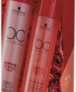Schwarzkopf BC Bonacure Peptide Repair  Micellar Shampoo + Spray  Duo Set