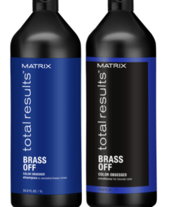 Matrix Total Results Brass Off Shampoo And Conditioner 1l Duo