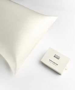 BondiBoost Satin Pillowcase IVORY (Standard Size)