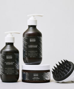 BondiBoost Dandruff Kit - Shampoo, Conditioner, Scrub & Brush