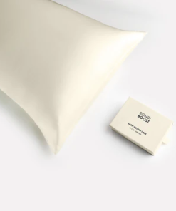 BondiBoost Satin Pillowcase IVORY  (King Size)