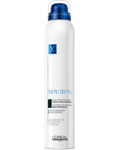 L'Oréal Professionnel Serioxyl Volumising Coloured Spray Black Thinning Hair 200ml
