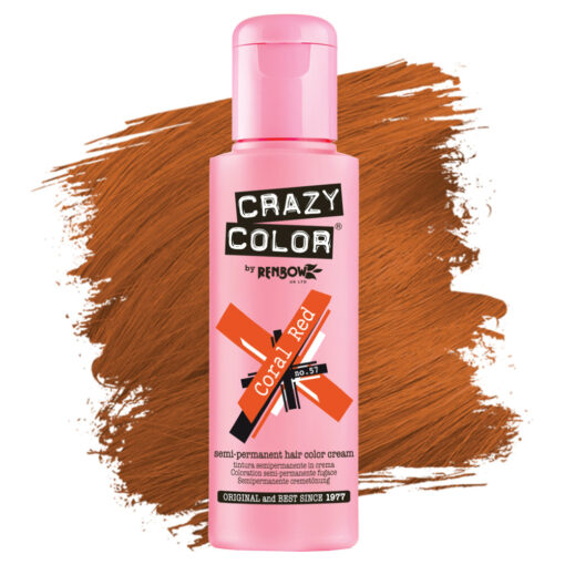 Crazy Color - Coral Red - 57